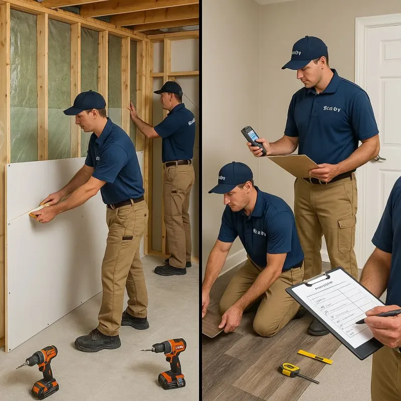 Repairs and Reconstruction process in Waseca, MN