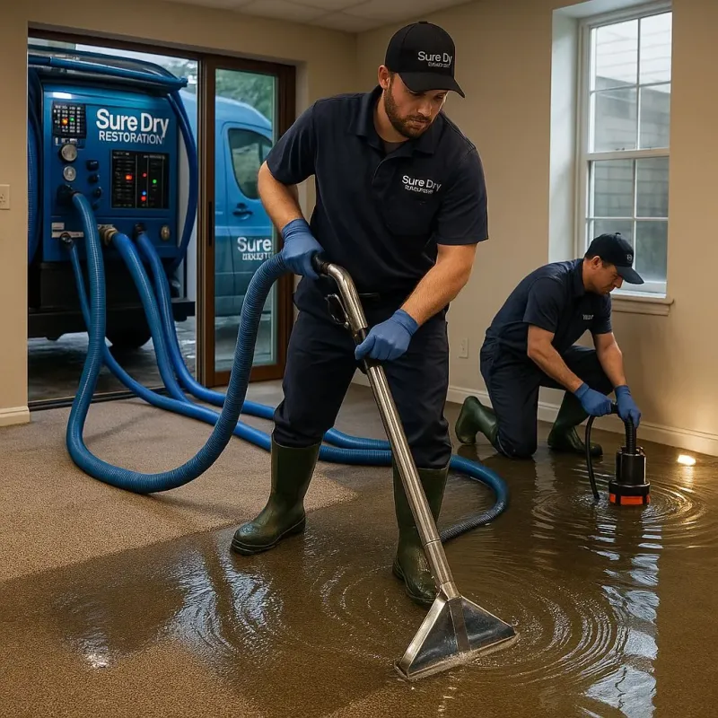 Water Extraction and Removal process in Waseca, MN